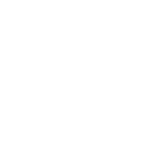 A white outline of a graduation cap with a tassel on a black background.