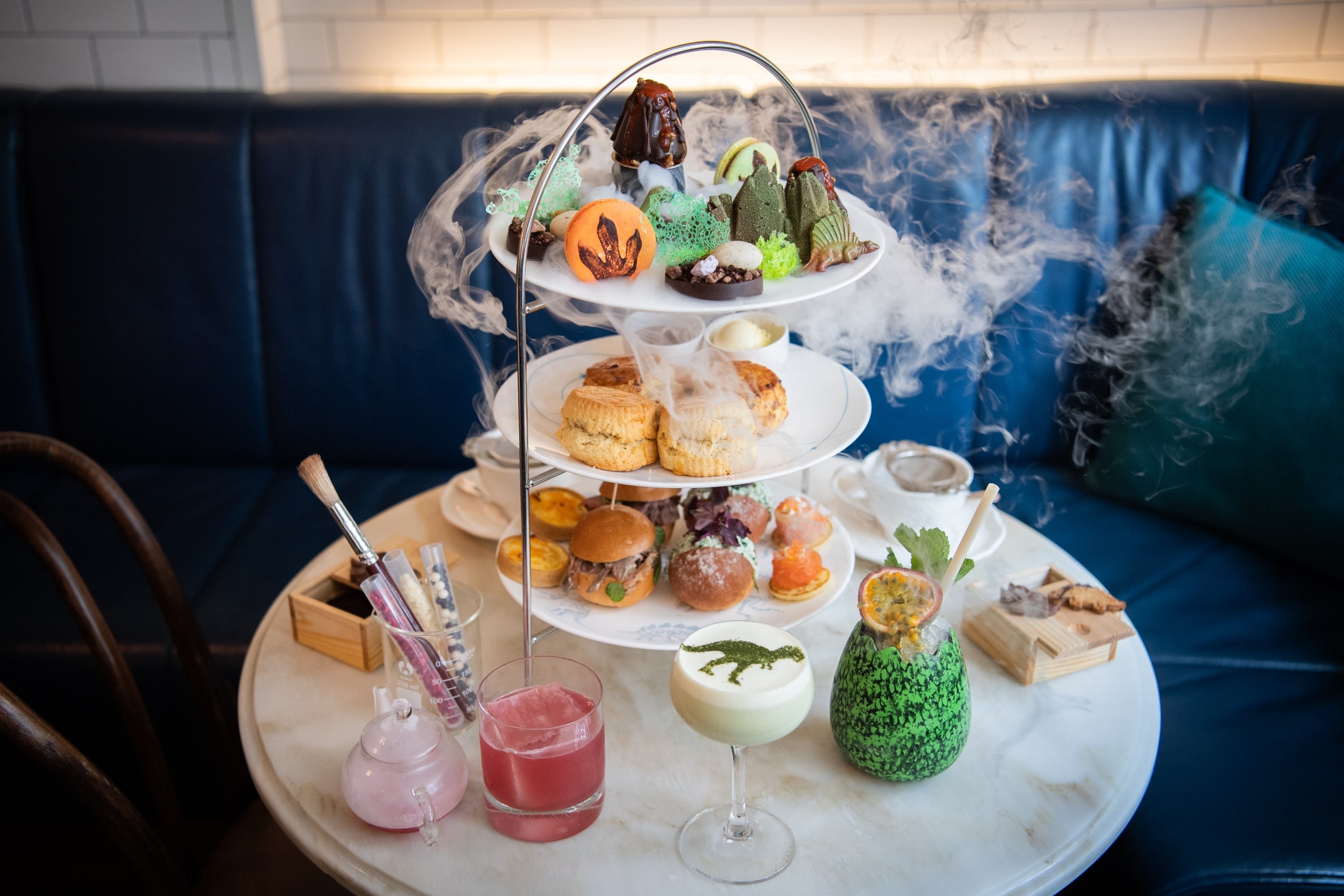 The Ampersand Jurassic afternoon tea selection