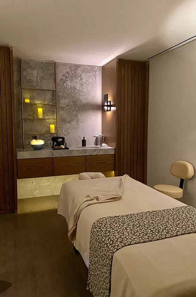 Spa treatment room at The Ritz-Carlton Spa New York, NoMad